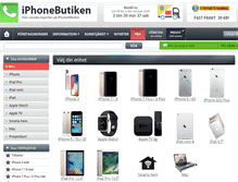 Tablet Screenshot of iphonebutiken.se